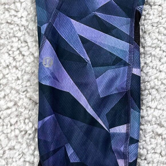 Lululemon Inspire Tight Mesh Pretty Prism Multi Purple Blue - Picture 9 of 13